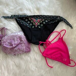 3 Pieces - Swim Bundle - See Photos For Sizes
